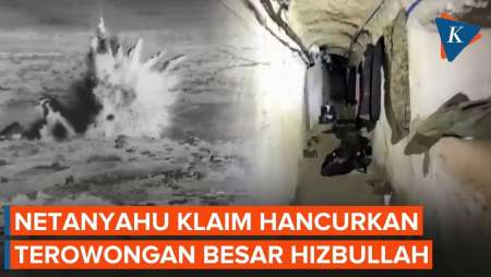 Netanyahu Klaim Bom Terowongan Besar Hizbullah