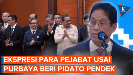 [FULL] Ekspresi Para Pejabat Usai Purbaya Beri Pidato Pendek Saat Serah Terima Jabatan
