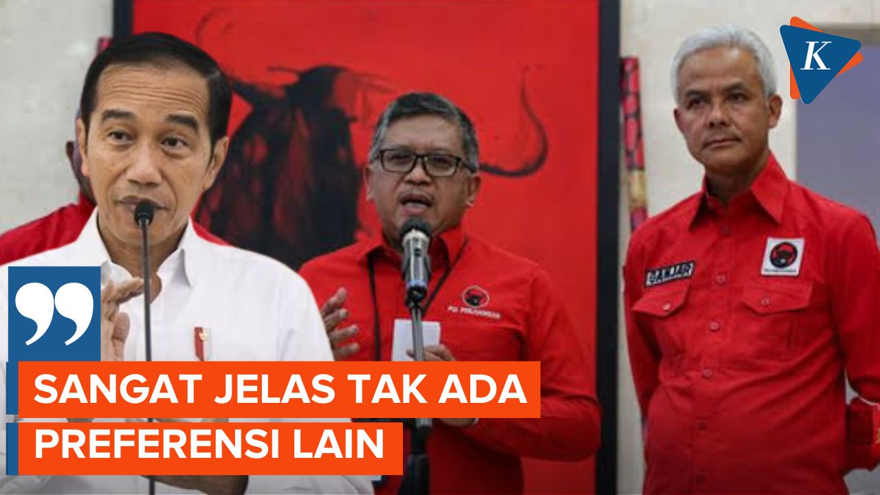 Hasto Tegaskan Jokowi Pasti Dukung Ganjar Pranowo di Pilpres 2024