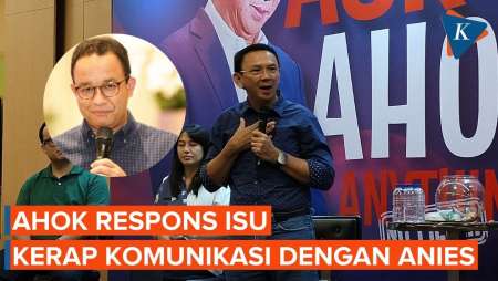 Ahok Ngaku Hanya Tiga Kali Bertemu Anies