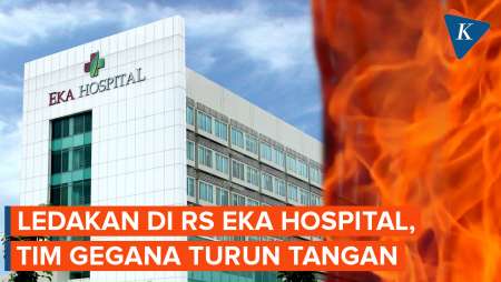 Ledakan Terjadi di RS Eka Hospital Tangsel, Tim Gegana Turun Tangan