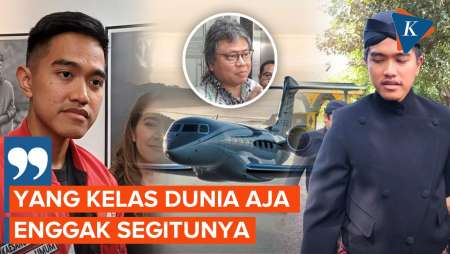 Data Private Jet Kaesang 