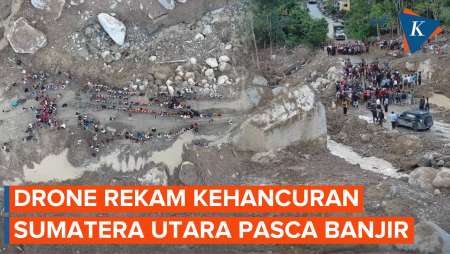 Drone Perlihatkan Kehancuran Humbang Hasundutan Sumatera Utara Pasca Banjir