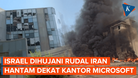 Rudal Iran Hujani Israel, Hantam Dekat Kantor Microsoft di Beersheva