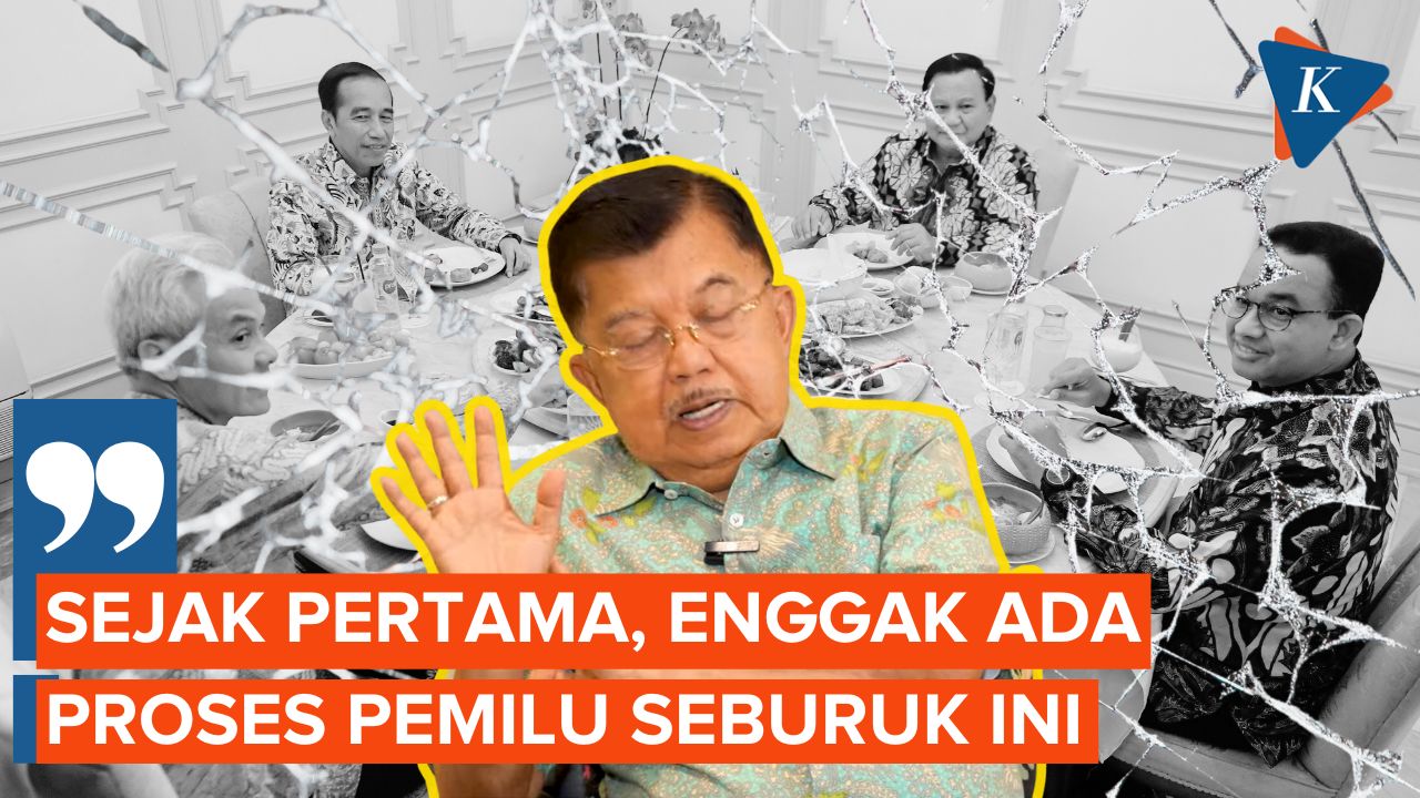 Jusuf Kalla Sebut Pemilu 2024 yang Terburuk Sepanjang Sejarah, Apa Indikasinya?