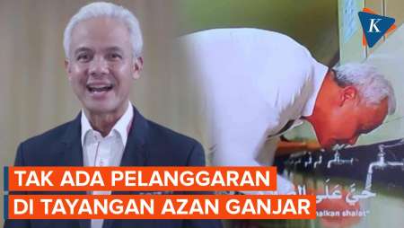 KPI Putuskan Tak Ada Pelanggaran dalam Tayangan Azan Ganjar Pranowo