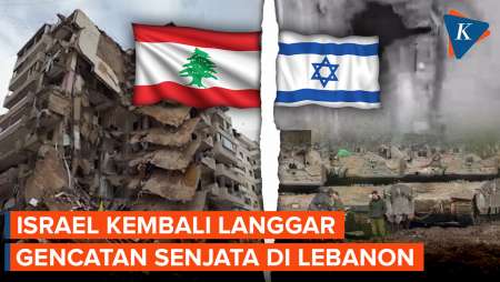 3 Kali Serang Lebanon Selatan, Israel 349 Kali Langgar Gencatan Senjata!