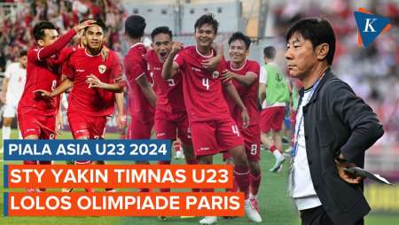 Shin Tae-yong Yakin Timnas U23 Indonesia Lolos Olimpiade