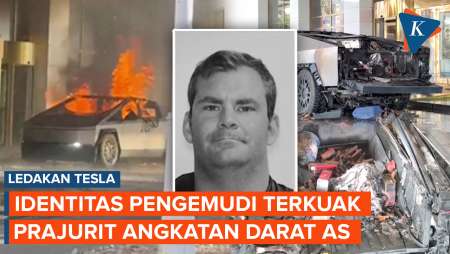 Identitas Pengemudi Tesla Cybertruck yang Meledak Akhirnya Terungkap! 