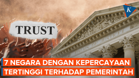 7 Negara Dengan Tingkat Kepercayaan Tertinggi Terhadap Pemerintah, Indonesia 75 Persen