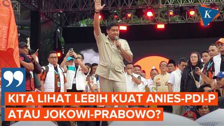 Maruarar Singgung Anies dan PDI-P saat Kampanye Ridwan Kamil-Suswono