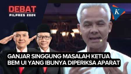 Bahas soal Hukum, Ganjar Singgung Masalah Ketua BEM UI yang Ibunya Diperiksa Aparat