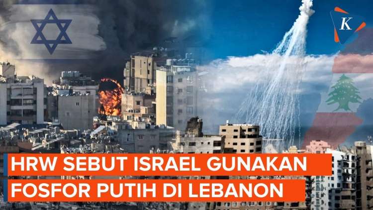 Temuan Kelompok HAM, Israel Gunakan Amunisi Fosfor Putih di Lebanon