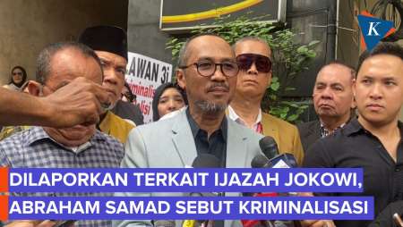 Dilaporkan Terkait Ijazah Jokowi, Abraham Samad: Bentuk Kriminalisasi