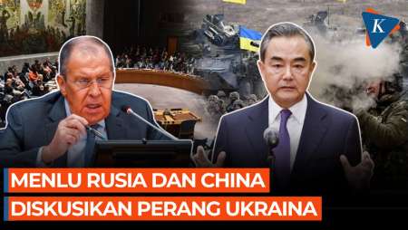 Menlu Rusia dan China Bertemu Bahas Perang Ukraina, Cari Bantuan?