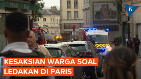 Warga Mendengar Suara Kencang Saat Terjadi Ledakan di Paris