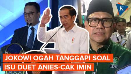 Jokowi Tegaskan Tak Bahas Duet Anies-Muhaimin Saat Bertemu Surya Paloh