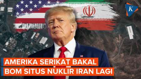 Trump Pastikan Bakal Bom Iran Lagi jika Pengayaan Uranium Nuklir Teheran Dilanjutkan