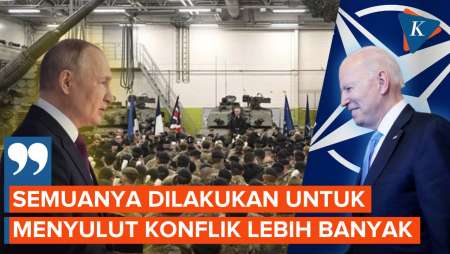 Geramnya Putin Tuding Barat dan NATO Halalkan Segala Cara Perluas…