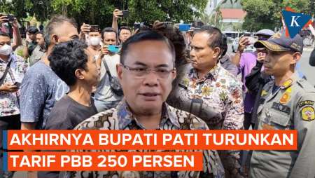 Bupati Sudewo Akhirnya Turunkan Tarif PBB 250 Persen, Begini Katanya...