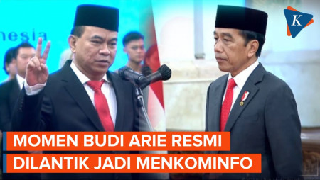 Gantikan Johnny G Plate, Ketum Projo Budi Arie Dilantik Jadi Menkominfo  