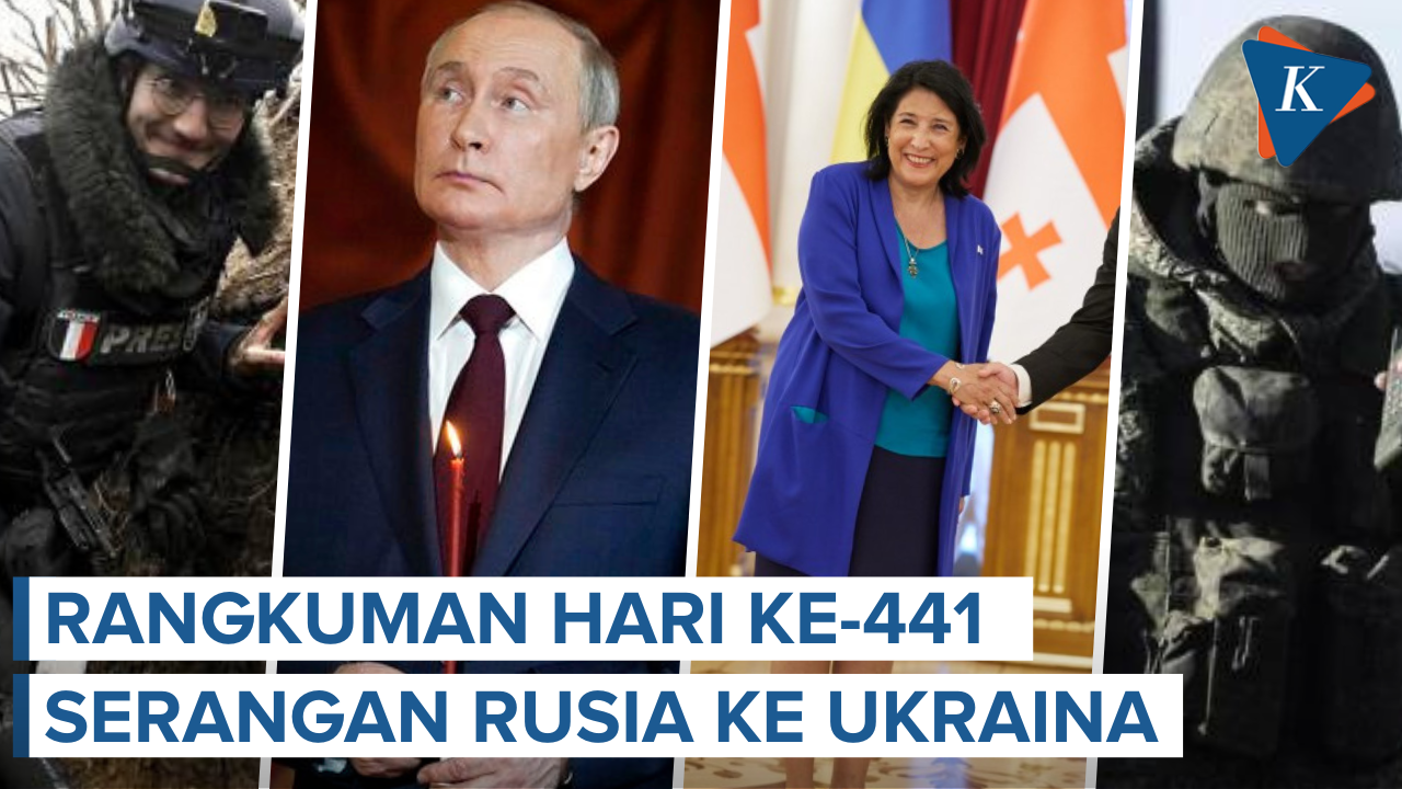 Serangan Balik Ukraina hingga Presiden Georgia Sebut Rusia Melakukan Provokasi