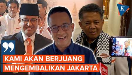 Respons Anies Usai Resmi Diusung PKS dan PKB di Pilkada Jakarta 2024