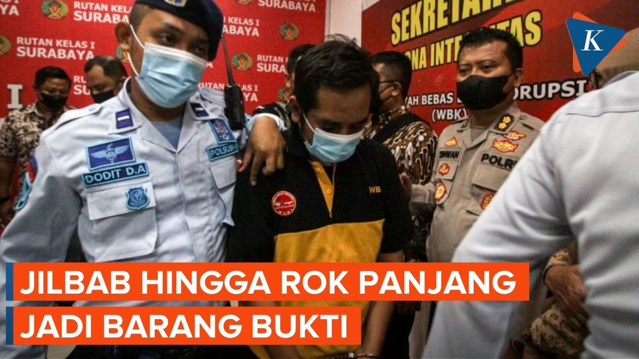 Polisi Beberkan Barang Bukti Kasus Dugaan Pencabulan Santriwati di Jombang