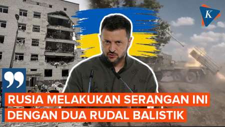 Rudal Rusia Hantam Akademi Militer Ukraina, Zelensky: Dua Serangan Rudal Balistik Tewaskan 51 Orang