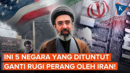 Iran Tuntut Kompensasi Perang Dengan AS-Israel Dari 5 Negara Ini!