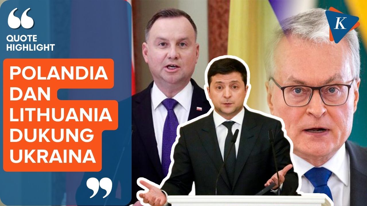 Kata Zelensky Usai Polandia dan Lithuania Beri Alat Pertahanan untuk Ukraina
