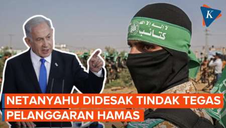 Netanyahu Didesak Tindak Tegas Hamas Atas Pelanggaran Gencatan Senjata