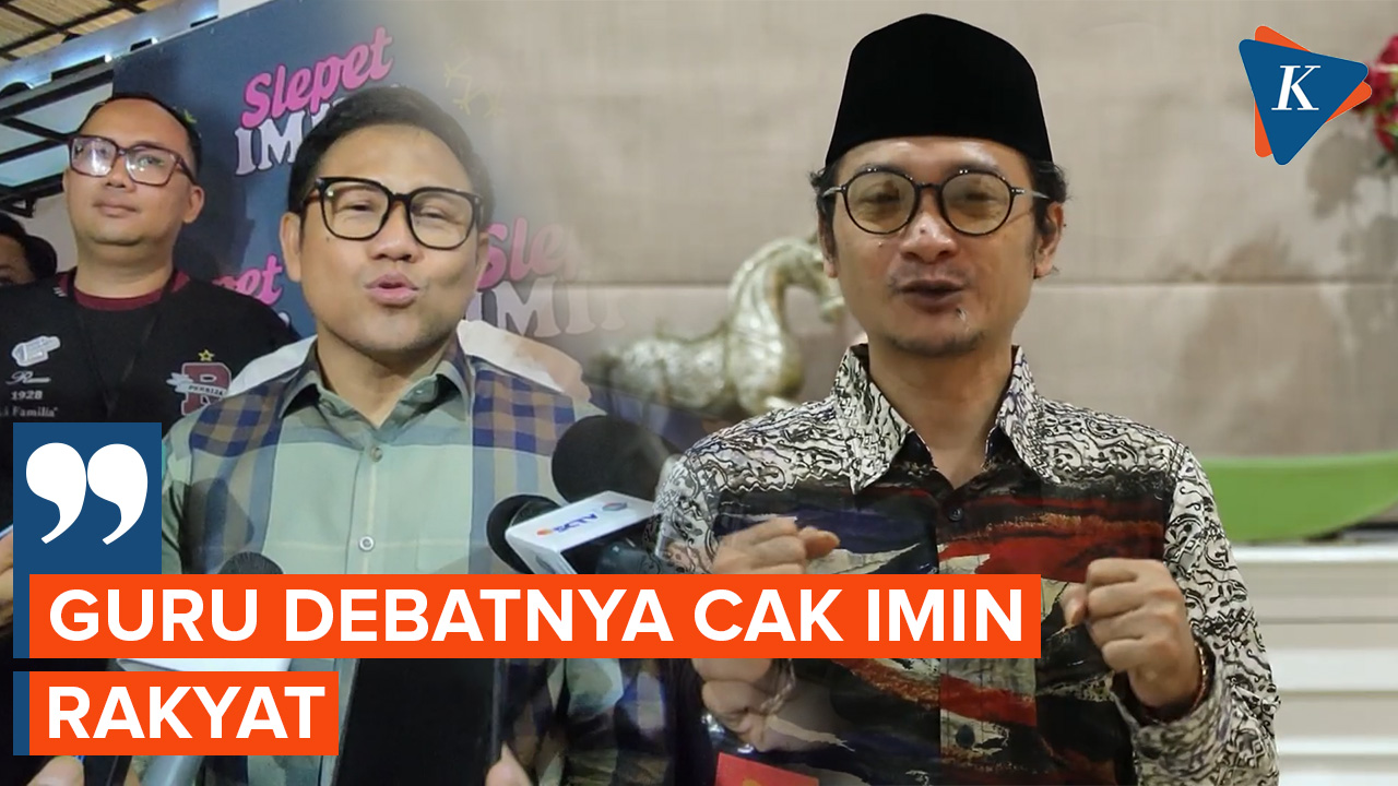 Video: Tak Khawatir Soal Debat Cawapres, PKB: Guru Debatnya Cak Imin Rakyat