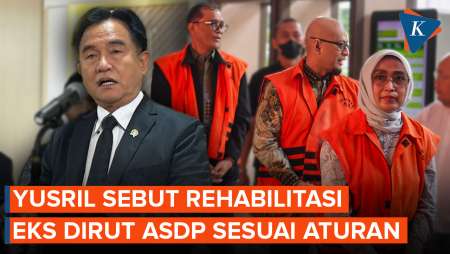 Menko Yusril Pastikan Rehabilitasi Ira Puspadewi Dkk Sesuai Aturan