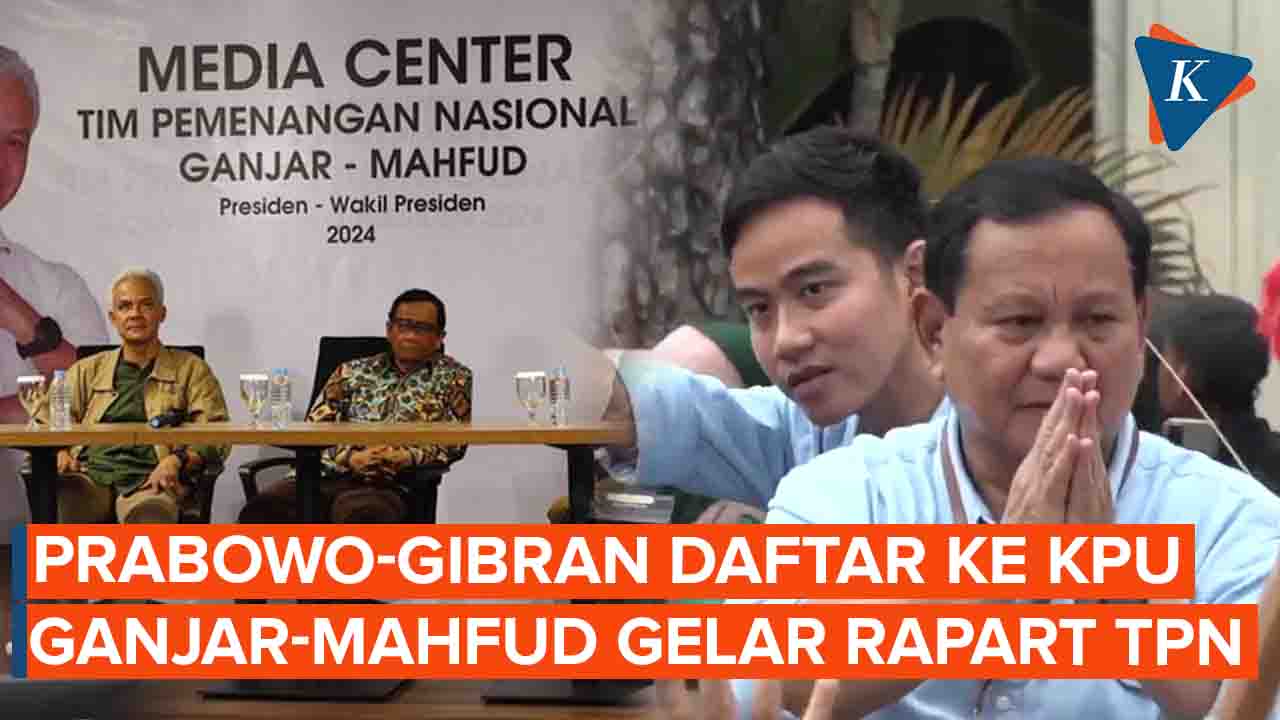 Megawati, Pramono Anung, dan Puan Hadiri Rapat TPN Usai Prabowo-Gibran Daftar ke KPU