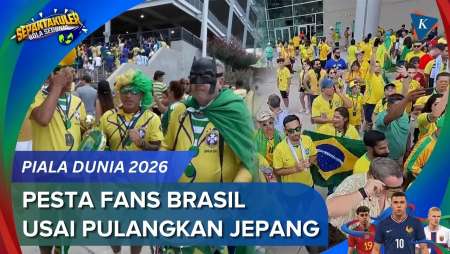Momen Fans Timnas Brasil Berpesta Setelah Pulangkan Jepang Dari Piala Dunia 2026