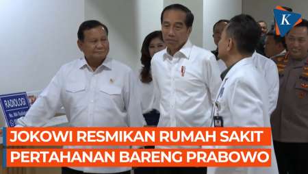 Ditemani Prabowo, Jokowi Puji Kualitas RS Pusat Pertahanan Negara