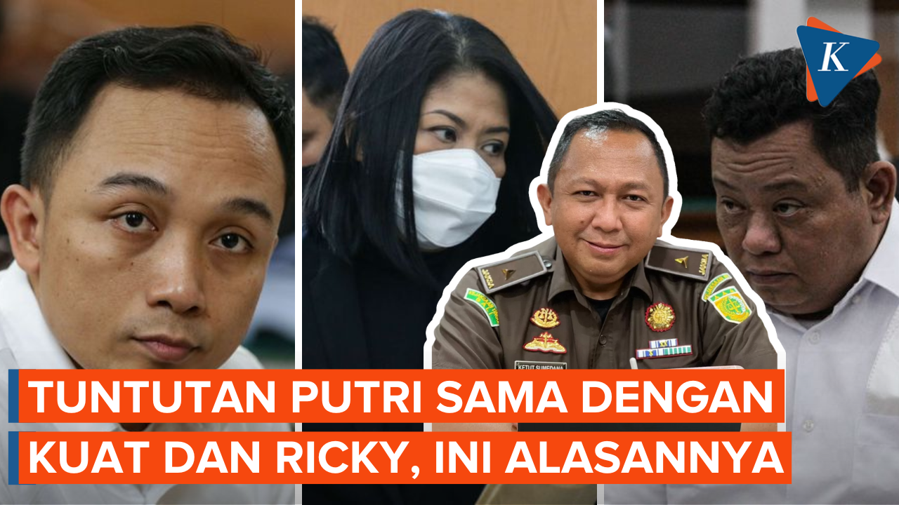 Kejagung Ungkap Alasan Tuntutan Putri Candrawathi, Kuat, dan Ricky Disamakan