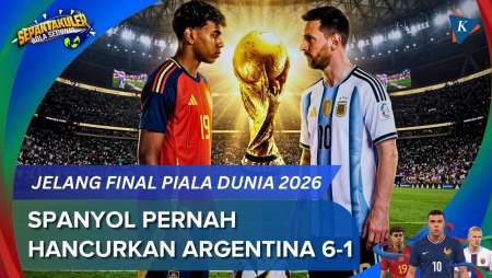 Rekor Pertemuan Spanyol Vs Argentina, La Roja Pernah Hancurkan Albiceleste 6-1