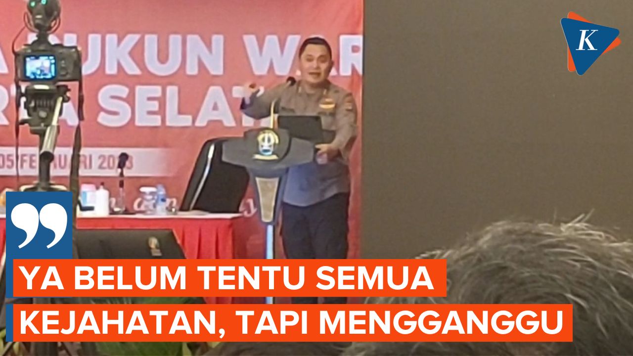 Bertemu Ketua RW di Wilayah Jaksel, Kapolda Metro Jaya Bahas Kasus Tawuran dan Balap Liar