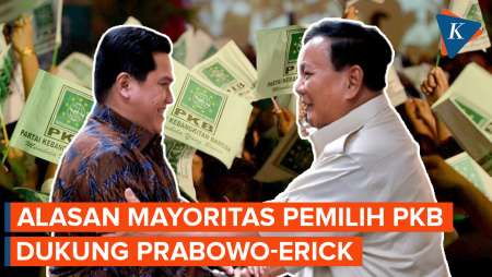 Alasan Mayoritas Pendukung PKB Dukung Prabowo-Erick