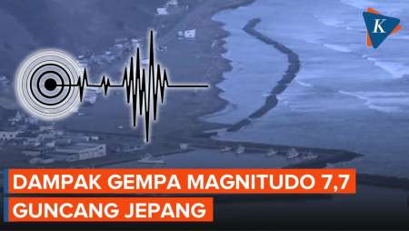 Dampak Gempa M 7,7 Jepang: Tsunami Nyaris 1 Meter hingga Gedung Bergoyang