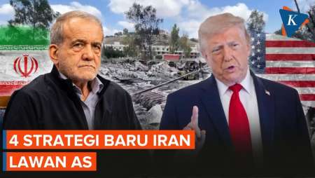 Iran Susun 4 Taktik Perang Terbaru Lawan AS