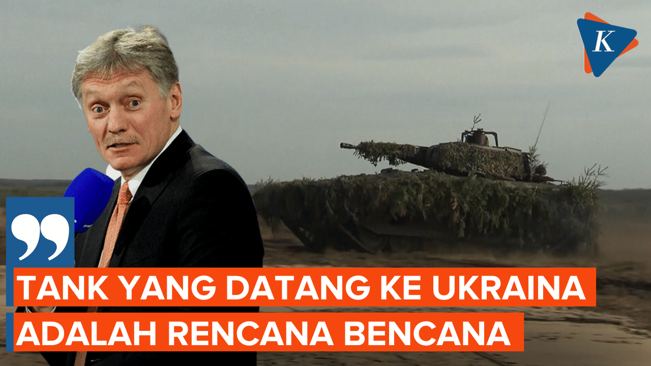 Rusia: Tank yang Datang ke Ukraina adalah Rencana Bencana