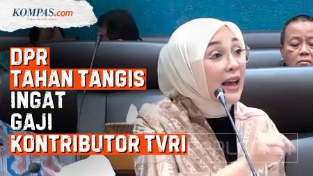 [FULL] Suara Bergetar, Anggota DPR Soroti Kecilnya Gaji Kontributor TVRI