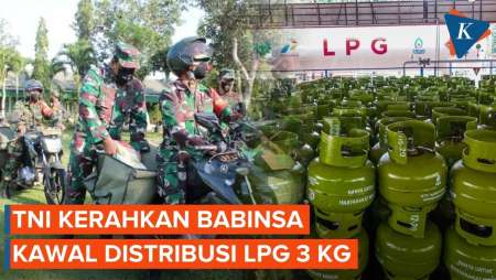 Panglima TNI Kerahkan Babinsa Kawal Distribusi Elpiji 3 Kg hingga ke Pengecer