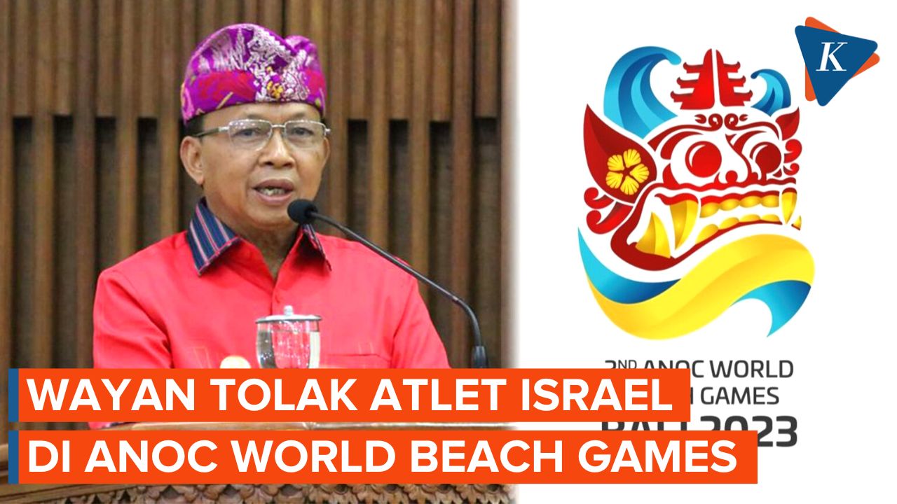 Gubernur Bali Wayan Koster Tolak Atlet Israel di ANOC World Beach Games