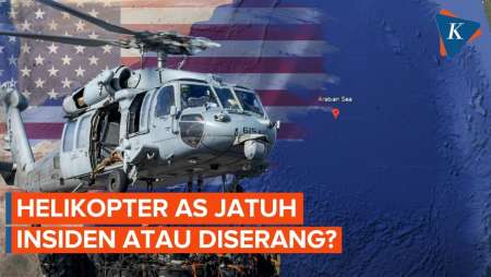 Kecelakaan Helikopter AS Di Laut Arab Tambah Daftar Insiden Militer