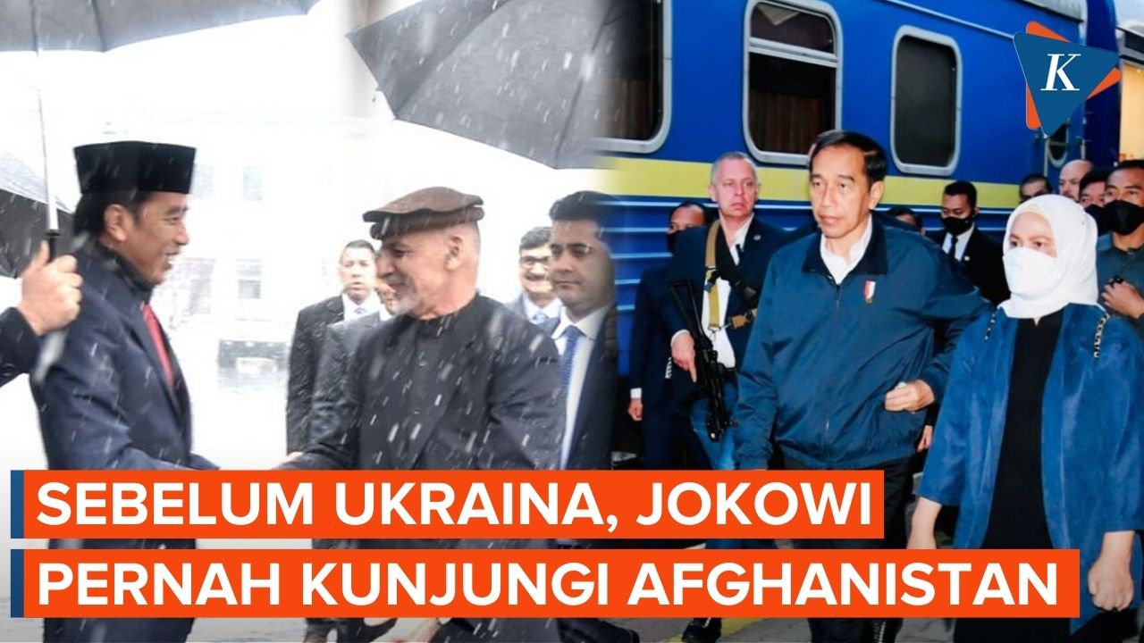 Bukan Kali Pertama Kunjungi Negara Konflik, Jokowi Pernah Kunjungi Afghanistan