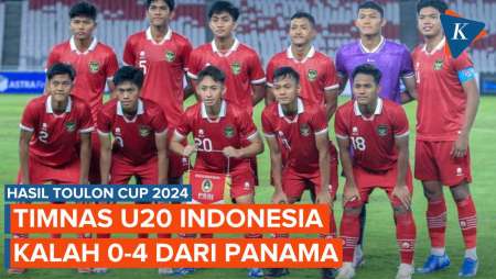 Hasil Timnas U20 Indonesia Vs Panama di Toulon Cup: Garuda Kalah 0-4, Masih Juru Kunci